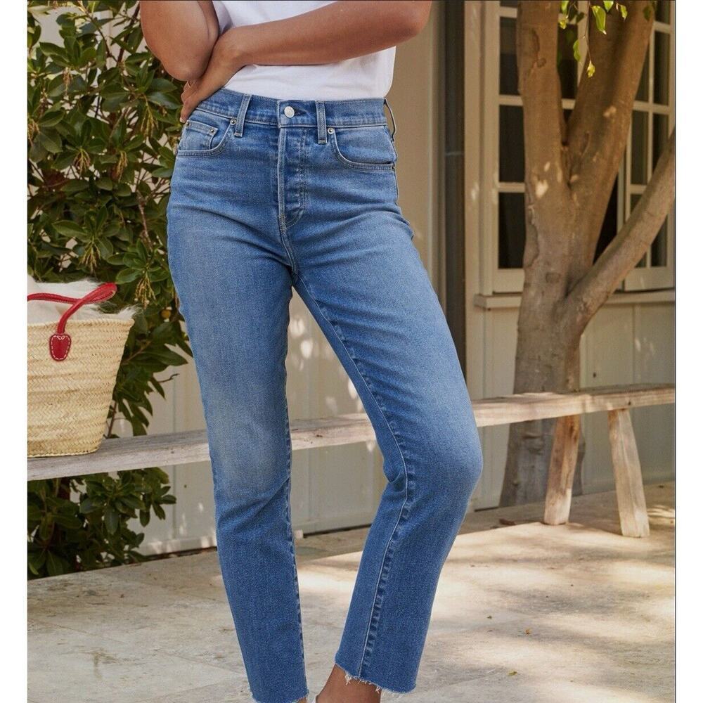 Frank & Eileen Cork Jeans in Blue; 28 - Picture 3 of 9
